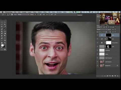 split frequency photoshop action