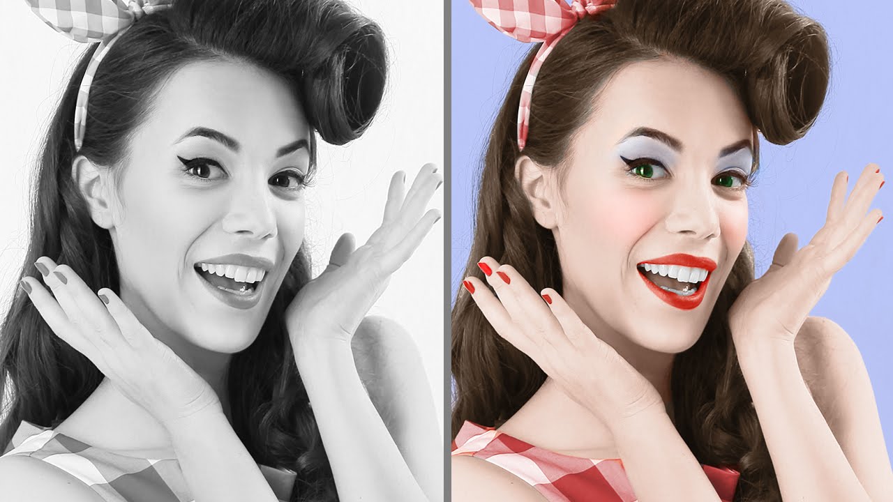 Colorize black and white photos photoshop - polkol