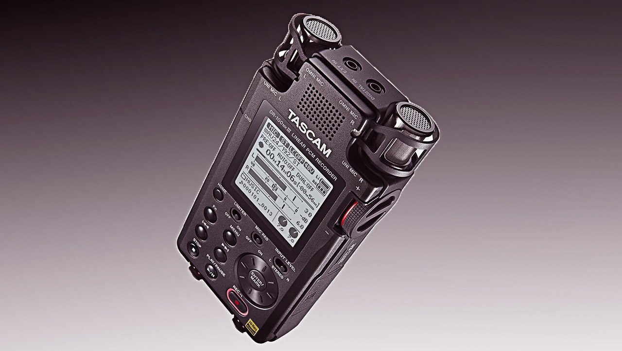 First Look At The TASCAM DR100 MKIII Handheld Digital Recorder