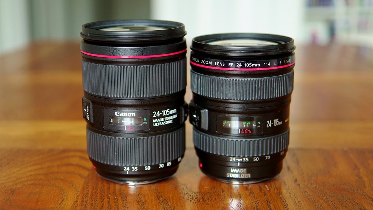 Old Vs. New: Canon EF 24-105mm F/4 IS USM Lenses