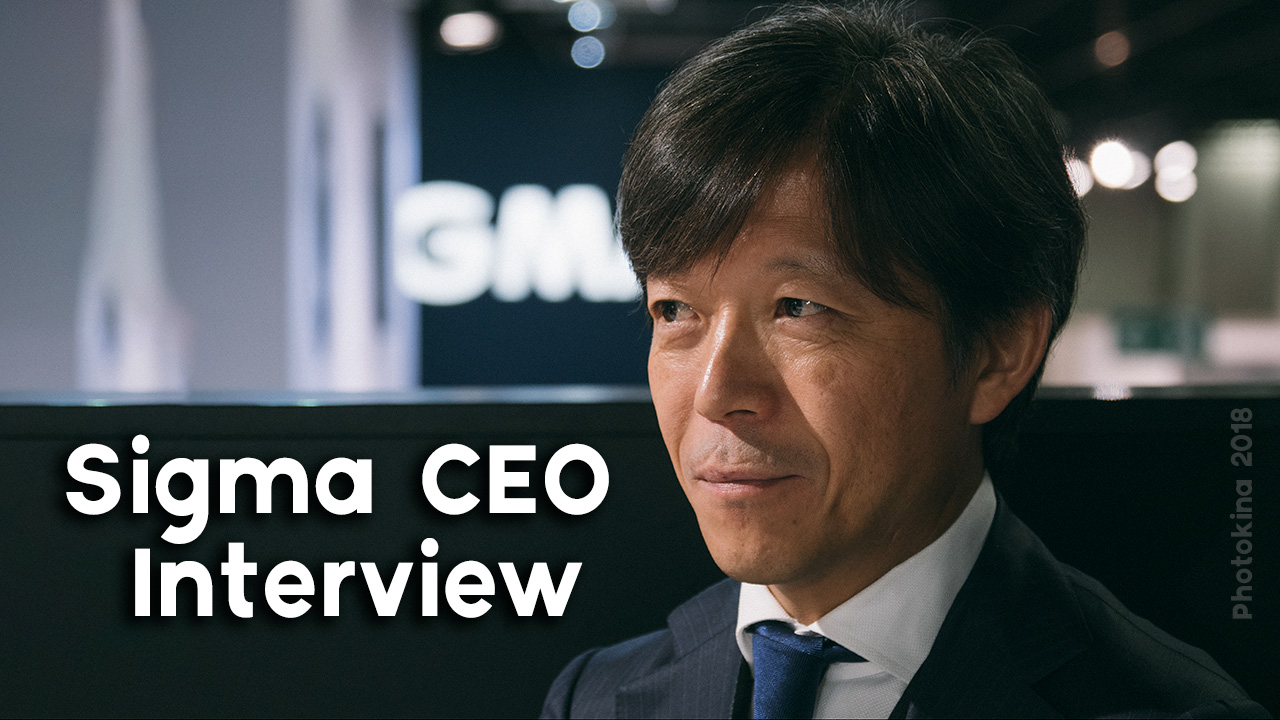 Sigma CEO Interview Photokina 2018