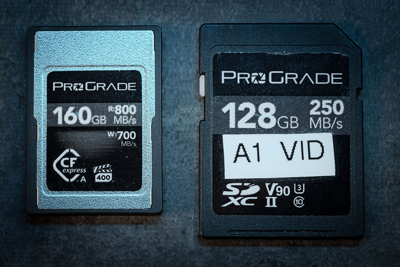 CFexpress Type A Cards Head-to-Head: Sony V.S. ProGrade