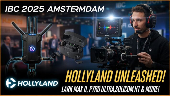 IBC 2025: Hollyland’s New Gear! (Lark Max II, Pyro Ultra, Solidcom H1 & More)