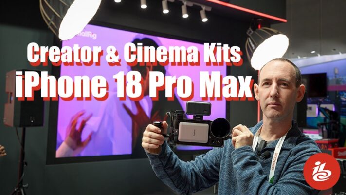 SmallRig Creator Kit for iPhone 18 Pro Max and Nano 36/72 Batteries (IBC 2026)