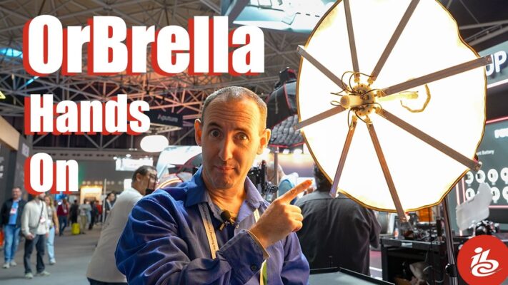 SmallRig x CineD OrBrella Light First Look (IBC 2026)